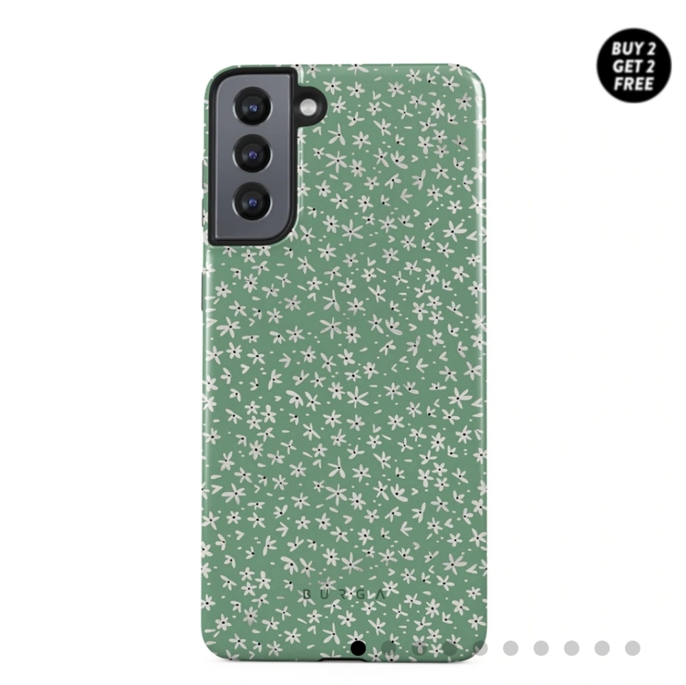 Samsung S21 Burga case Lush Meadows WITH POPSOCKET MOUNT!